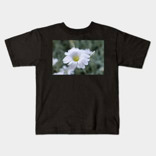 White flower Kids T-Shirt